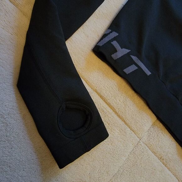 NEW ECHT Arise Scrunch Athletic Long Sleeve Crop Top - Picture 5 of 9